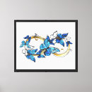 Pesquisar por decoração impressão de canvas Azul