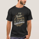 Pesquisar por chaves do piano camisetas Teclas