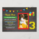 Pesquisar por 3rd birthday convites Três