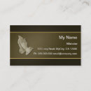 Pesquisar por mãos praying cartao de visita Cristão