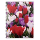 Pesquisar por tulipas coloridas cadernos de notas Floral