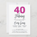 Pesquisar por 40 fabulosos convites Para todos