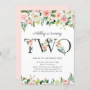 Pesquisar por segundo aniversário convites Aniversário de menina