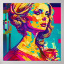 Pesquisar por mulheres vintage pôsteres pósteres Retrô