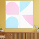 Pesquisar por rosa bebê impressão de canvas Azul