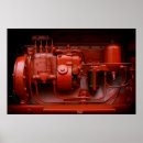 Pesquisar por tratores vintage pôsteres pósteres Vermelho