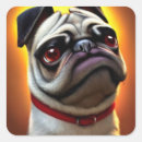 Pesquisar por pug engraçado adesivos Fofofo