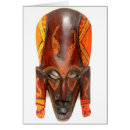 Pesquisar por máscara tribal cartoes postais Africano