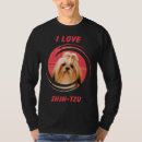 Pesquisar por eu amo meu shih tzu camisetas Cão