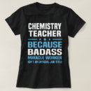 Pesquisar por professor da química camisetas Trabalho