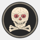 Pesquisar por crossbones do crânio adesivos Esqueleto