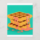 Pesquisar por waffles cartoes postais Café da manhã