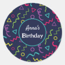 Pesquisar por aniversário dos anos 80 adesivos Para ela