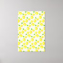 Pesquisar por fruta tropical impressão de canvas Amarelo