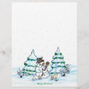 Pesquisar por neve papel timbrado Árvore de natal