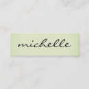 Pesquisar por design do salão beleza de cartao de visita Minimalista