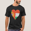 Pesquisar por coração português camisetas Sinalizador