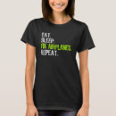 Pesquisar por mecânico de avião camisetas Comer