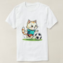 Pesquisar por gato do futebol camisetas Para todos