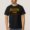 Pesquisar por pânico camisetas Ansiedade