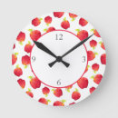 Pesquisar por maçã vermelha relogios de parede Vermelho