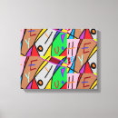 Pesquisar por cores abstratas impressão de canvas Pintura