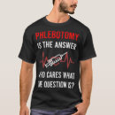 Pesquisar por flebotomia camisetas Coleta de sangue