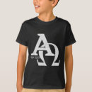 Pesquisar por letra alfa camisetas Ômega