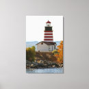 Pesquisar por listras vermelhas impressão de canvas Branco