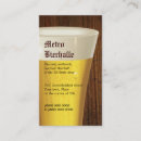 Pesquisar por cervejas cartao de visita Cliente