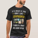 Pesquisar por álbuns de recortes camisetas Scrapbooking