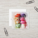 Pesquisar por macaron cartao de visita Aquarela