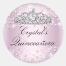 Pesquisar por pink quinceanera adesivos Tiara