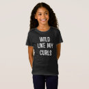Pesquisar por cabelo encaracolado camisetas Menina