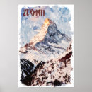 Pesquisar por zermatt artes pósteres Aquarela