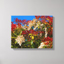 Pesquisar por arbusto impressão de canvas Flores
