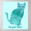 Pesquisar por pinturas abstratas gato artes pósteres Azul