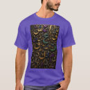 Pesquisar por letras 3d camisetas Ouro