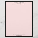 Pesquisar por rosa e preto papel timbrado Profissional