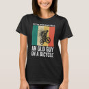Pesquisar por bicicleta antiga camisetas Cara