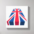 Pesquisar por bandeira impressão de canvas Reino unido