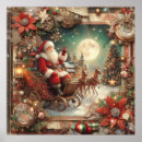 Pesquisar por papai noel vintage pósteres Papais noeis