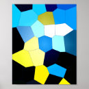 Pesquisar por poligonal pósteres Abstrato