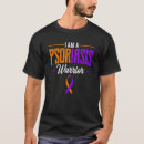 Pesquisar por psoríase camisetas Conscientização