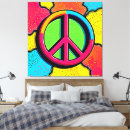 Pesquisar por símbolo impressão de canvas Símbolo da paz