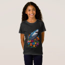 Pesquisar por do design do tubarão camisetas Para crianças