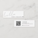 Pesquisar por informal cartao de visita Olá minimalista