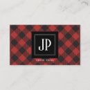 Pesquisar por xadrez vermelha cartao de visita Monograma