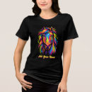 Pesquisar por cavalos coloridos camisetas Para ela