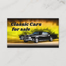 Pesquisar por carros clássicos cartao de visita Automático